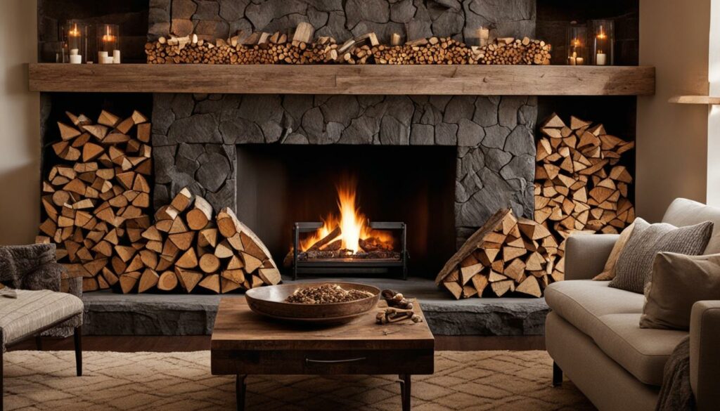 Kammergetrocknetes Brennholz für gemütliche Wärme