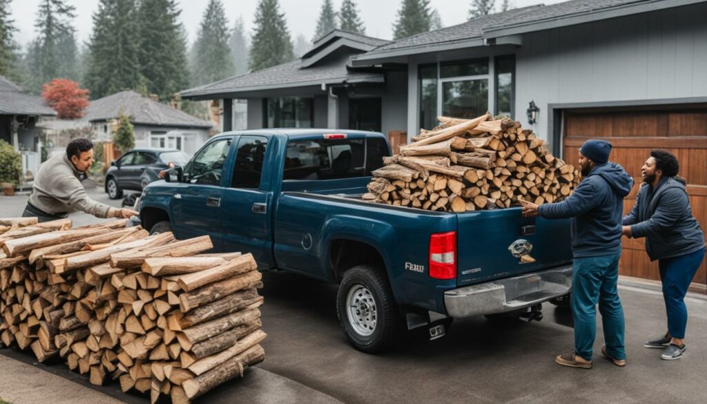 zuverlässige Brennholzlieferung