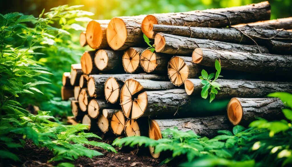 Nachhaltiges und umweltfreundliches Brennholz